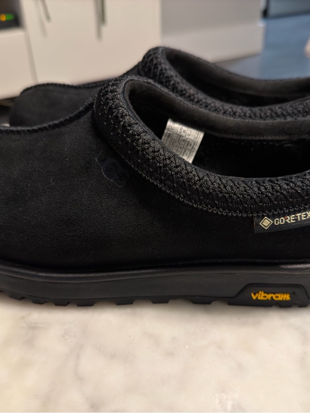 UGG Vibram GORE-TEX Men's Black Slip-On Boots